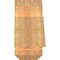 Ekena Millwork Eugene Smooth Timber Gable Bracket, Western Red Cedar, 36"W x 9"H x 3 1/2"D x 5 1/2"F, 6/12 Pitch GBW036X09X0406EUG00SWR - alternate 3
